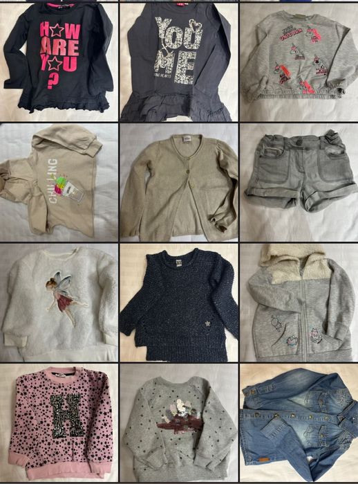 Одежда для девочки 4-6 лет