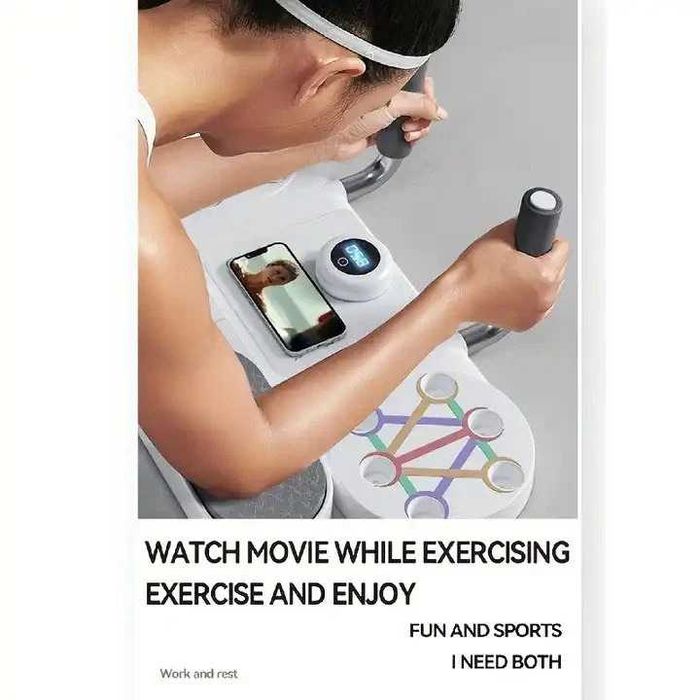 Aparat multifunctional fitness pentru exercitii acasa si in aer liber