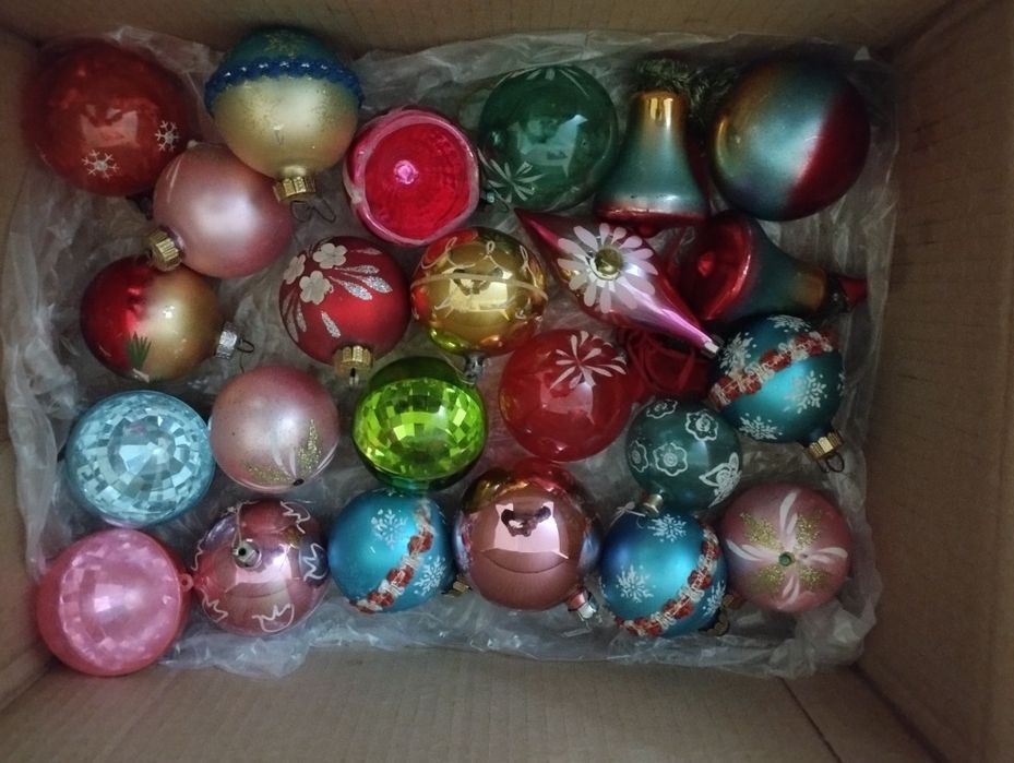 Ёлочные игрушки СССР и ГДР