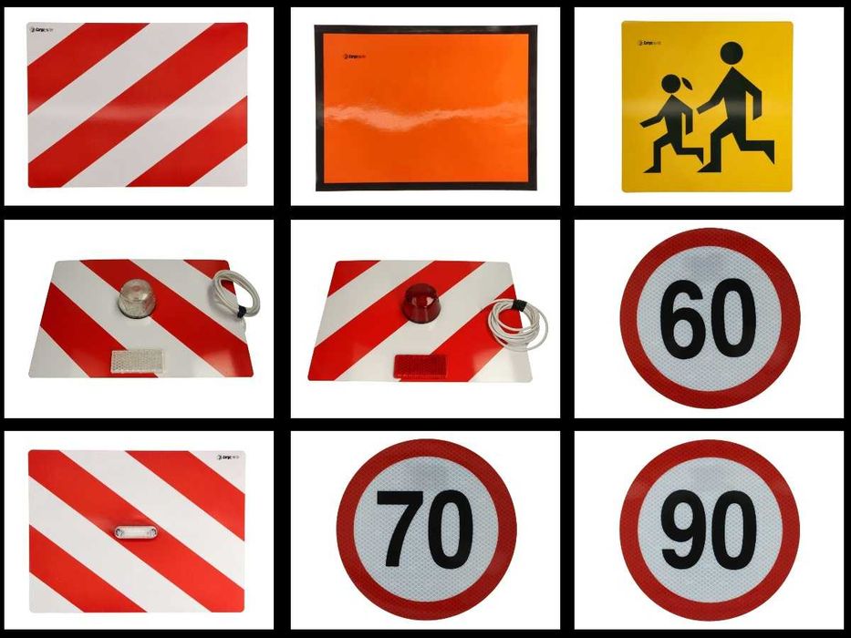 Обозначителни табели и стикери за камион