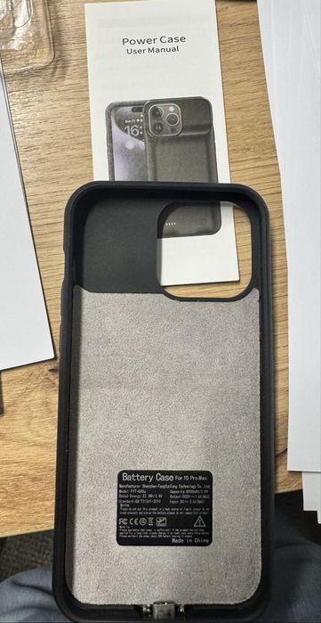 Husa  cu acumulator Iphone 15 ProMax