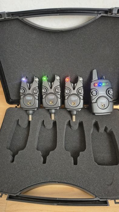 Сигнализатори Delphin Coder 3+1