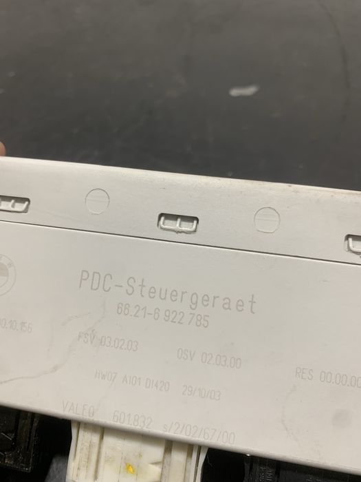 Modul senzori parcare PDC BMW Seria 5 E60 E61 | 6922785