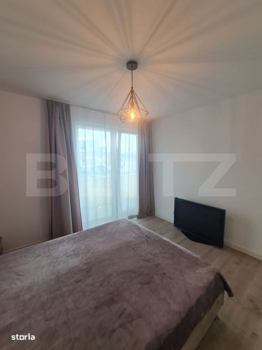 2 camere, bucatarie inchisa, zona Teilor