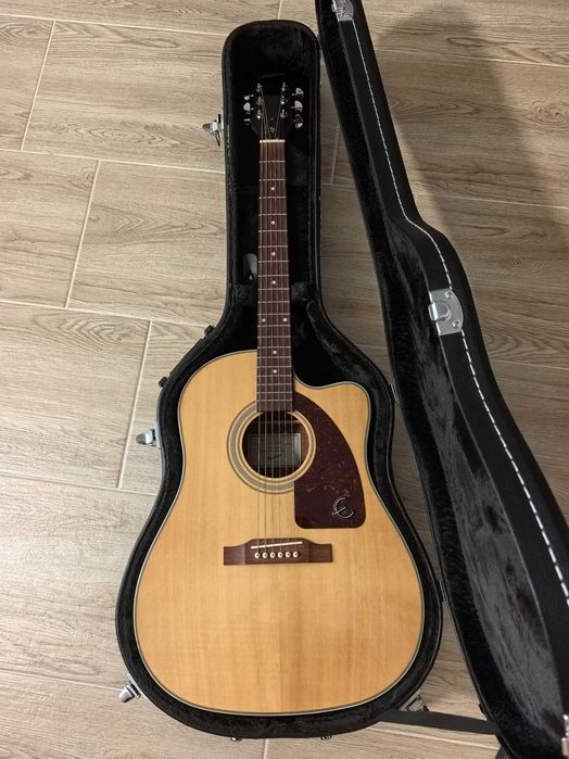 Chitară Epiphone AJ-210CE + Case