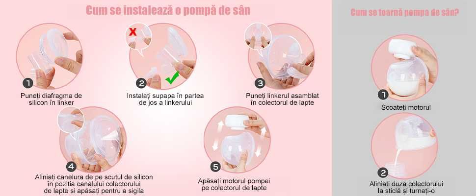 Pompa de san Electrica ANDROTEK®3 Moduri, 180ml, cu Telecomanda/Curea