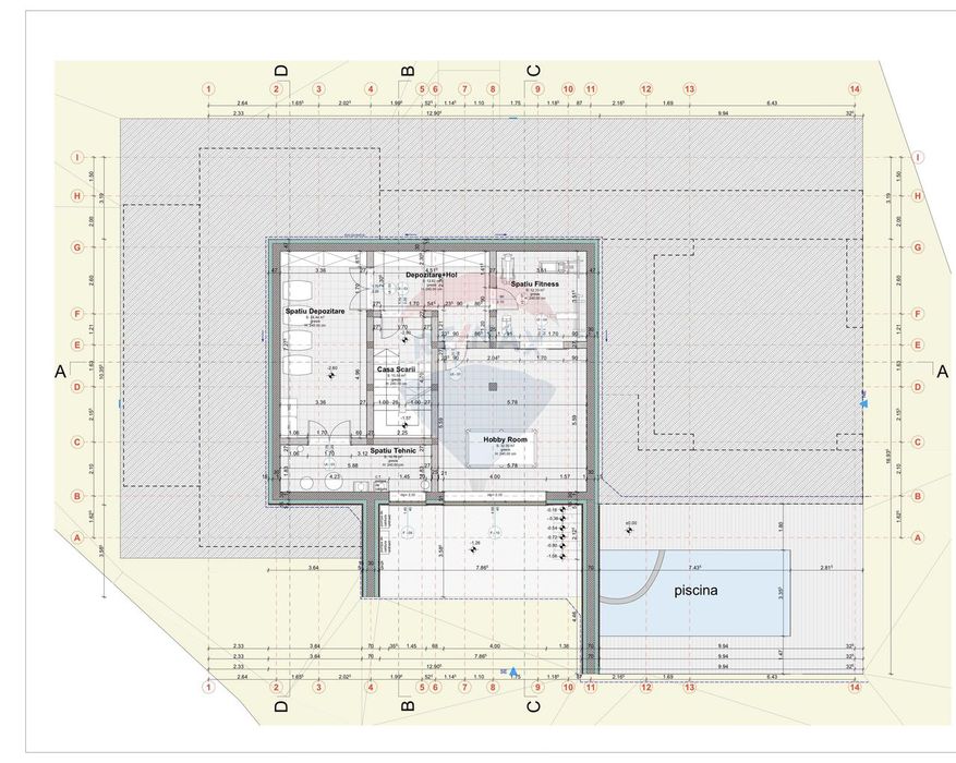Teren autorizat, proiect superb, Jucu de Mijloc, comision 0