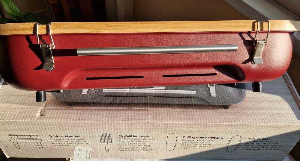 Продавам преносим настолен Грил барбекю