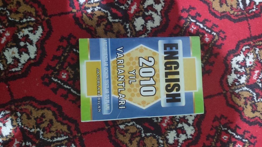 Test variant kitoblar