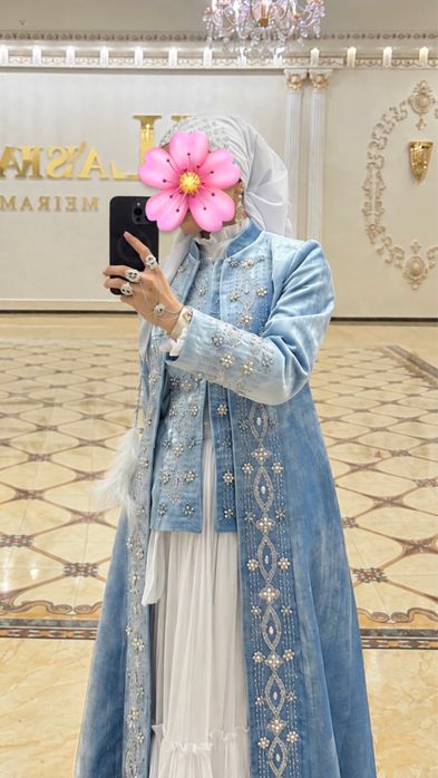 Бешпент+кажекей голубой S/M
