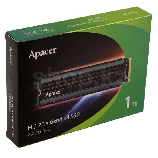SSD 1Tb Топовый Apacer as2280q4u m2 nvme pci-e