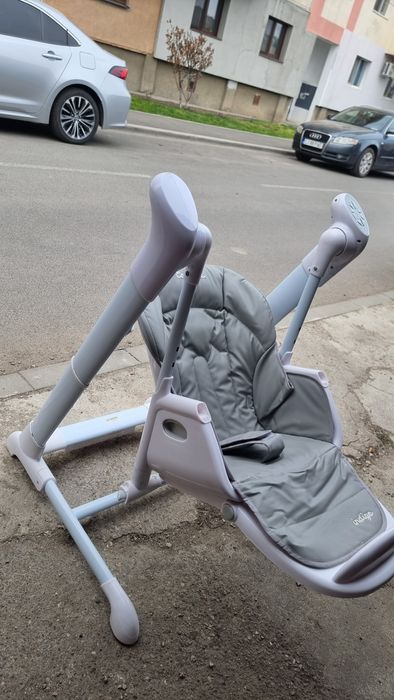 2 in 1: Scaun inalt si leagan Indigo