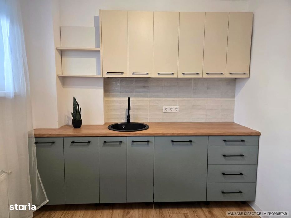2 camere la cheie, renovat 48 mp, Drumul Fermei, parcare cota indiviza