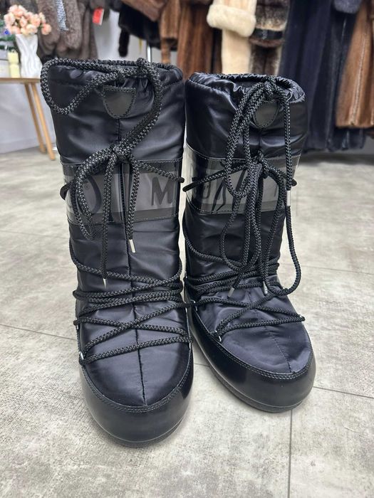 Cizme Moon Boot - Noi - Originale - 100% - factura / bon fiscal