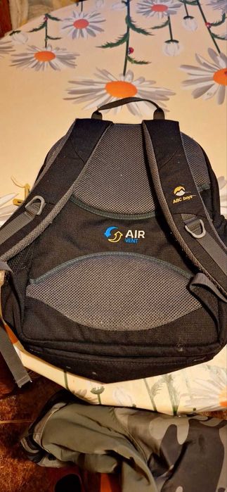 Ученическа раница ТАШЕВ ABC Spider - Черно / жълто