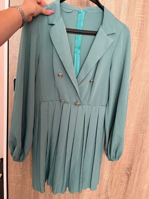 Дамска зелена рокля