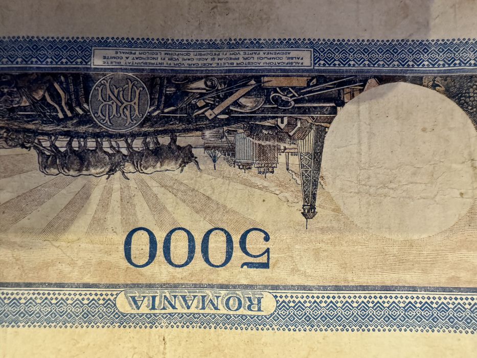 Colectie bancnote 5000 Lei din 1945