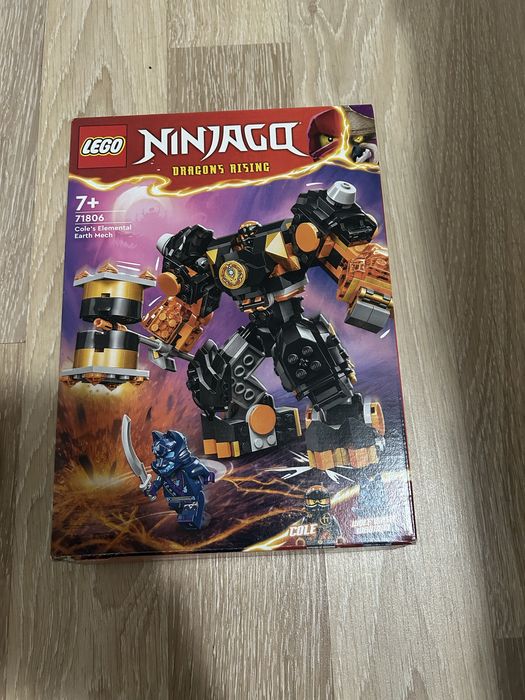 Lego Ninjago-Cole's elemental earth mech
