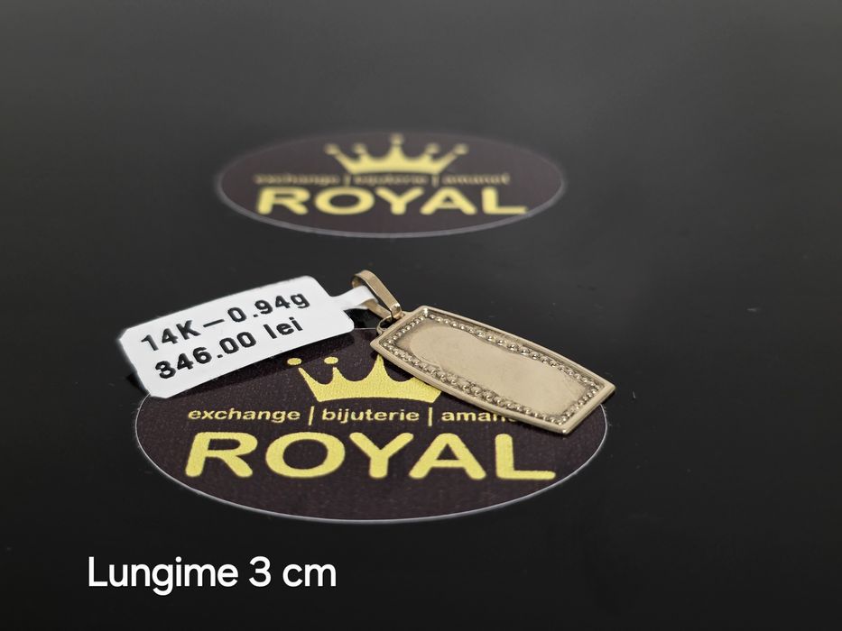 Bijuteria Royal: Pandantiv aur 14k/0.94 gr