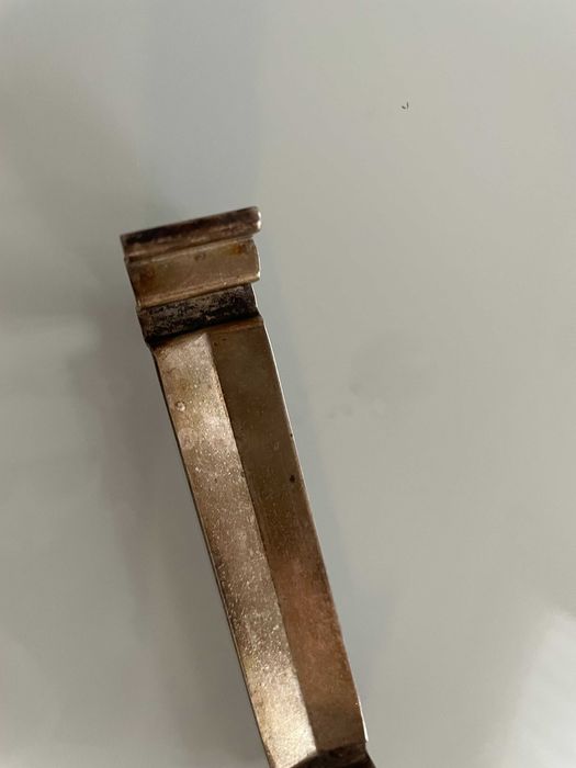 2 suporti tacam tacamuri Art Deco argintati pt servit masa elgant