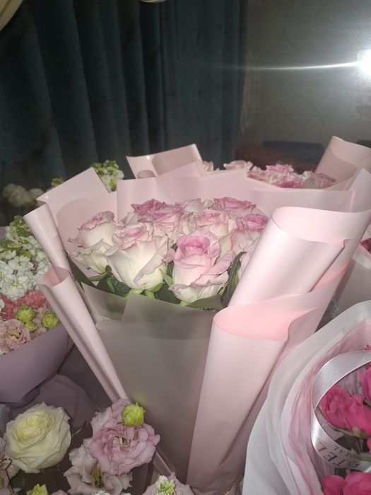 свежие цветы 11 штук