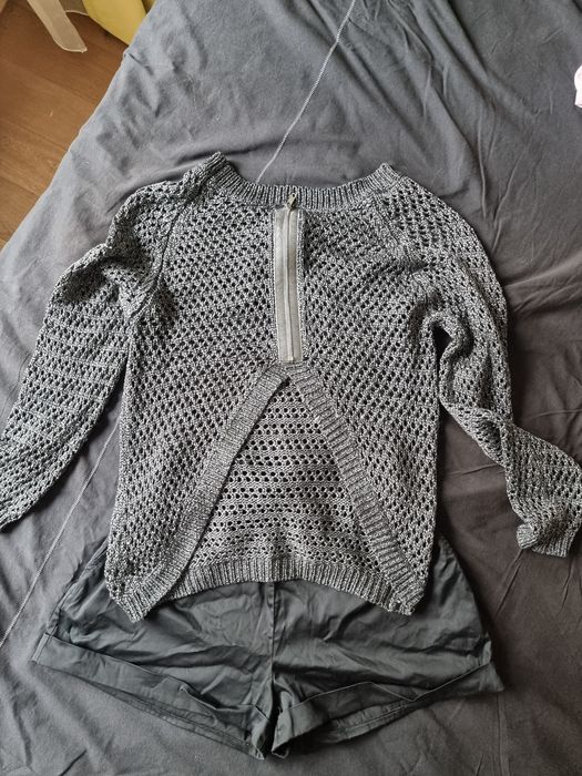 Pantaloni Nissa, negrii