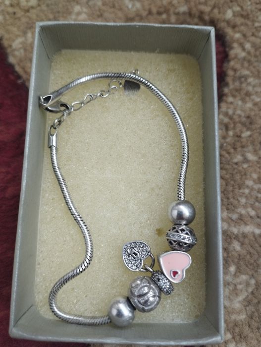 Браслет серебряный