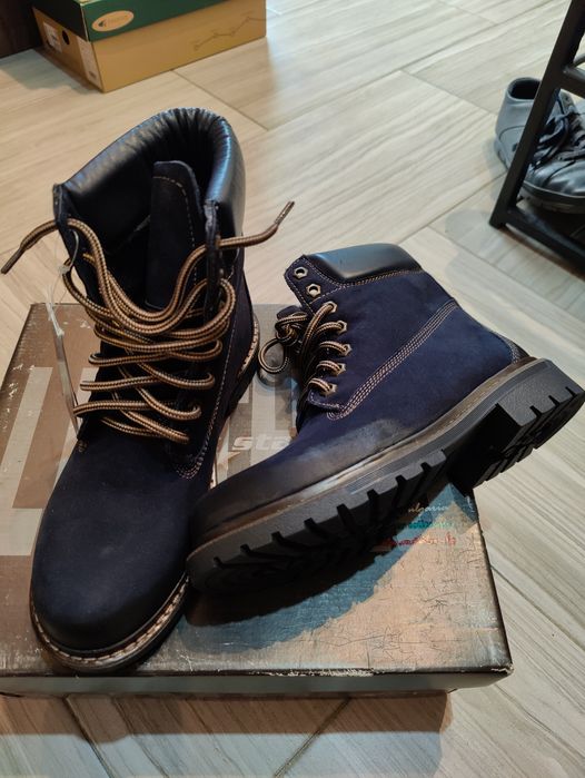 Зимни боти- 37 номер - естествен набук