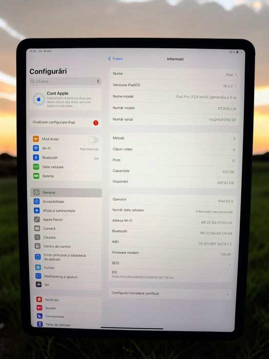Apple iPad Pro 12.9” Gen 3