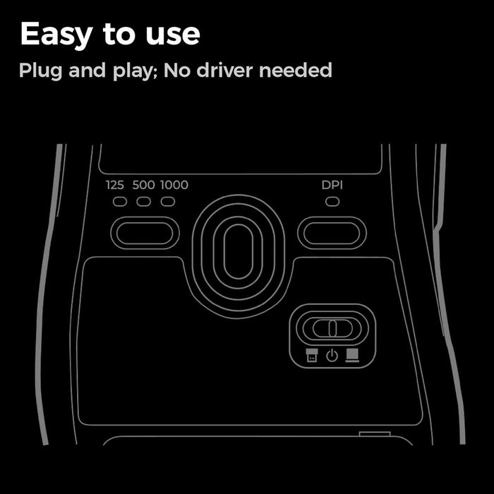 Безжична геймърска мишка BenQ Zowie FK2-DW 4K (Нова)