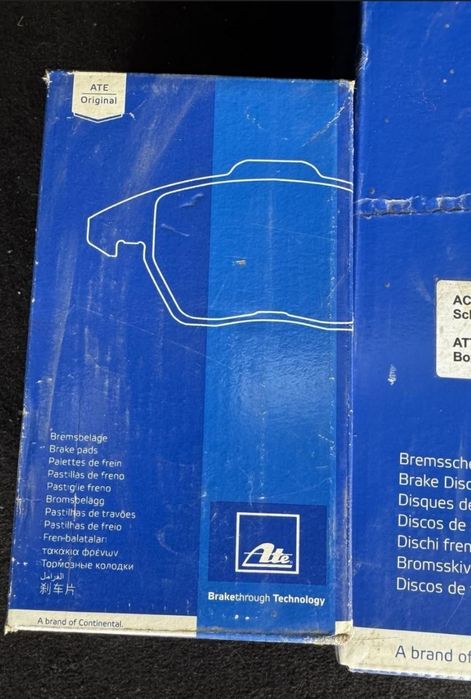 ATE оригинални дискове и накладки за Mercedes w204 s204 w212 c207 r172