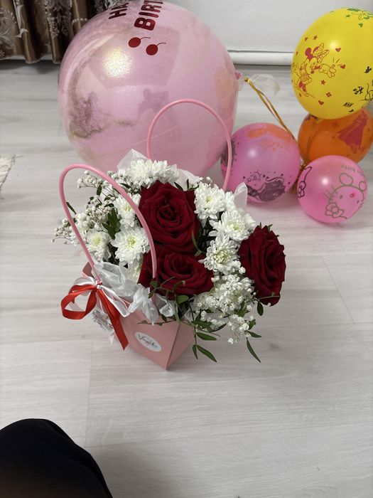 Букет цветов роза