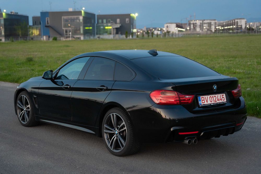 BMW Seria 4 420d M-Sport B47 190cp Hi-Fi CarPlay Memorii Ambientale R19