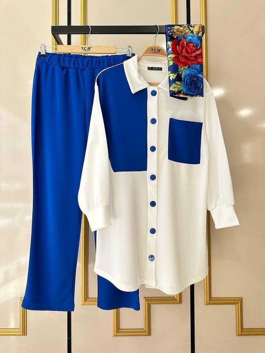 Елегантен дамски сет Туника/риза и паналон