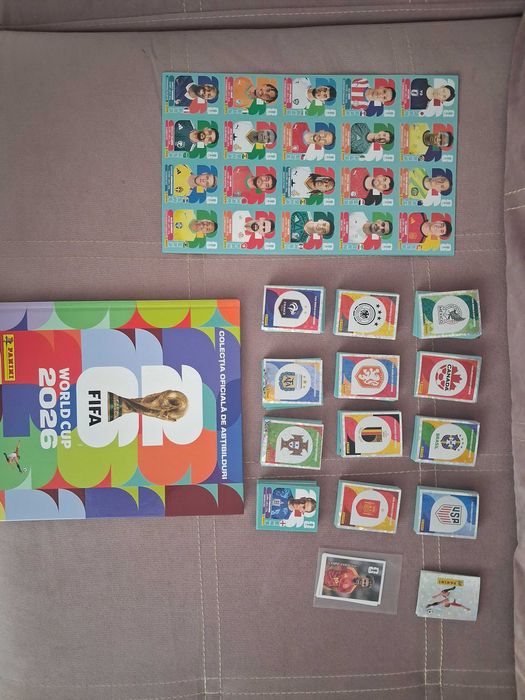 Vând album panini WC 2026