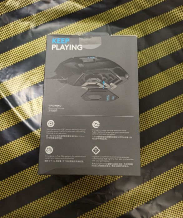 Новая мышка Logitech G502 Hero