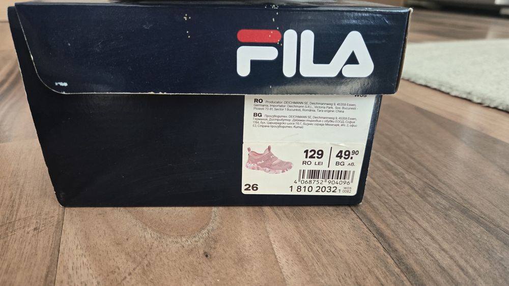 Детски обувки Fila