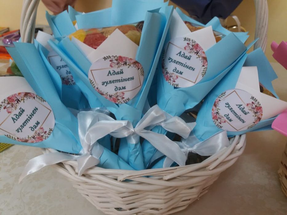 Букеты из сухофруктов Тойбастар Банбоньерки Сьедобные букет Подарок