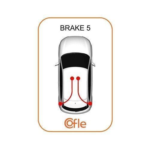 Cablu frana mana Peugeot 206 (2a/C)/ 206+ Cofle 106033, parte montare : stanga, dreapta, spate