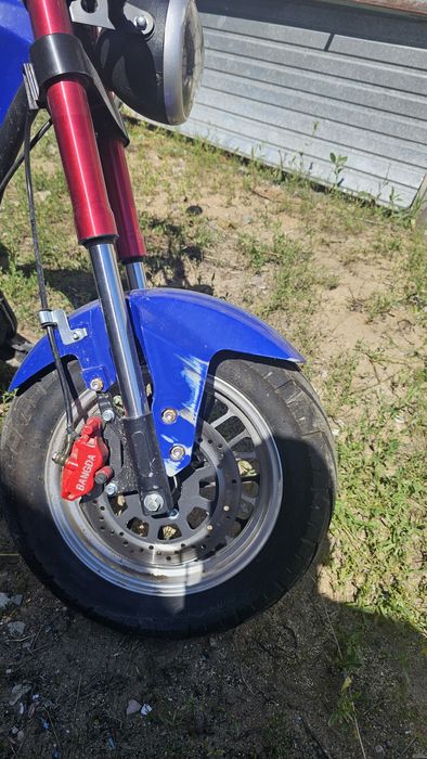 Электро мотоцикл чоппер