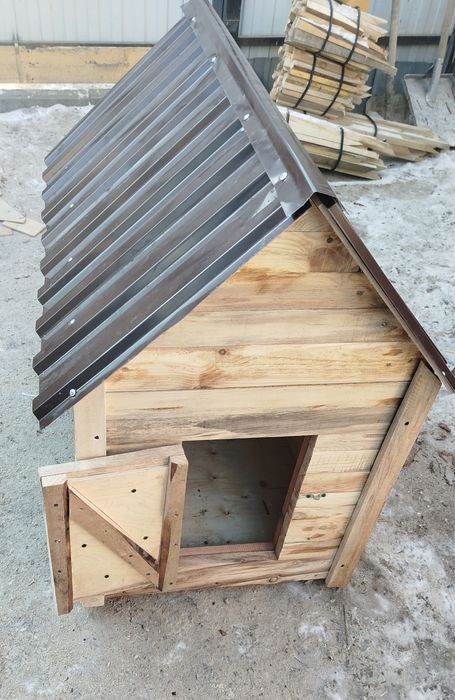 Будка для собаки утепленная