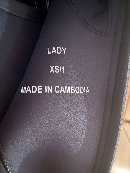 Мокър водолазен костюм CRESSI от 2 части - дамски 5мм XS