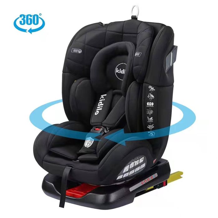 Автокресло isofix 0 + 36 кг. Меняется на 360 градусов