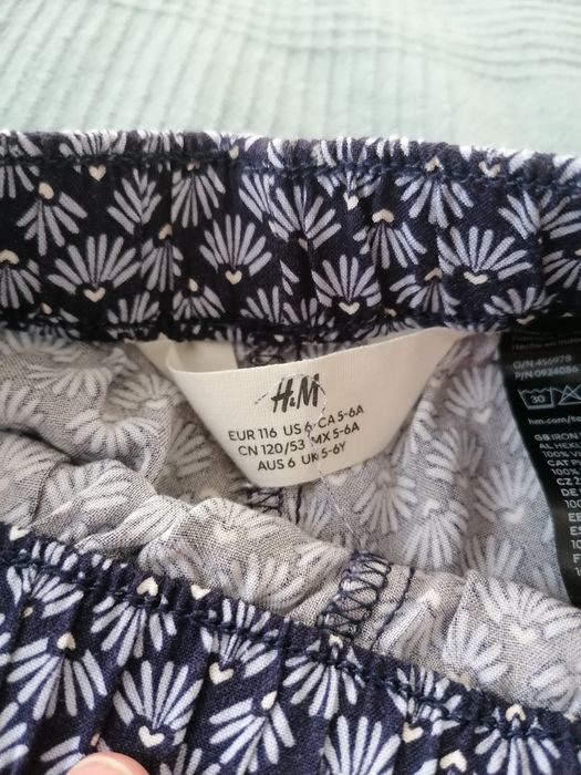 Pantaloni de vară H&M 116 cm