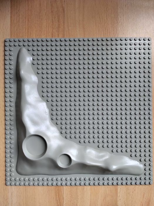 Lego Classic Space Crater Plate