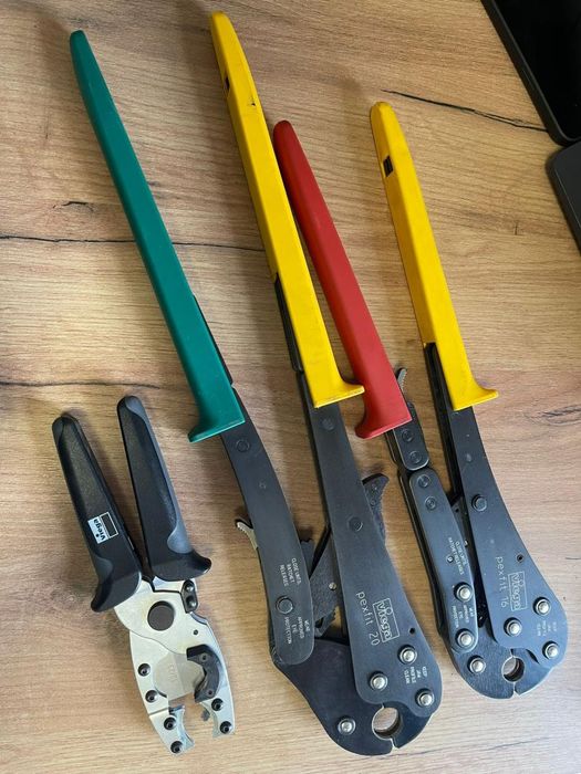 Set clesti de presat manual Viega Pexfit 20, pexfit 16, Viega -A-