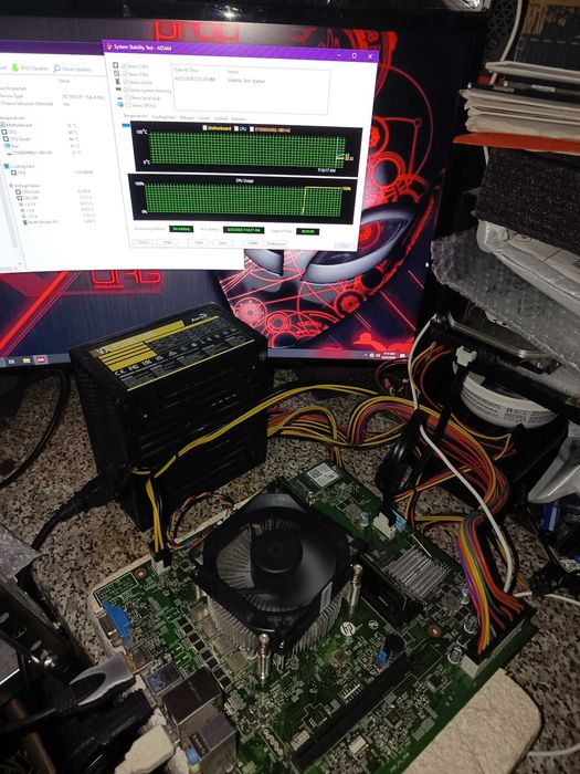 Kit light gaming socket AM4, placa baza HP chipset B350 + cpu Amd Athlon A8 9600 + 8gb ddr4