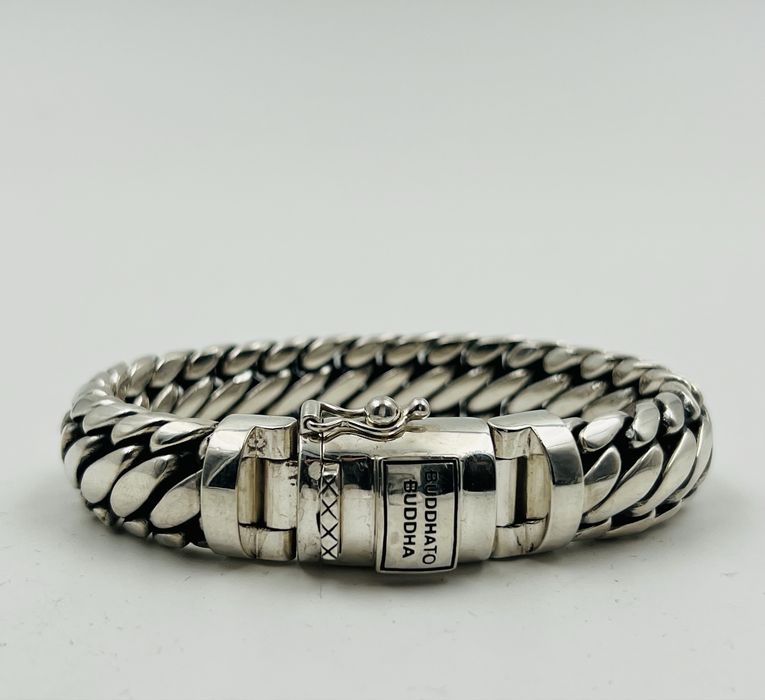 Buddha TO Buddha The BEN medium вечна сребърна гривна