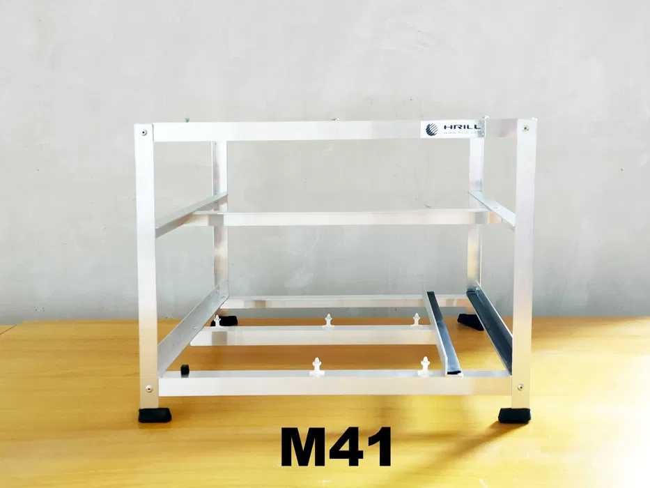 Стойка за AI компютър майнинг алуминиева рамка кейс шаси риг кутия