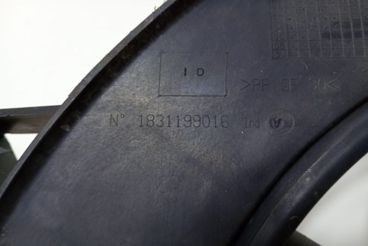 Electroventilator 1831199016 Nissan Primastar  seria